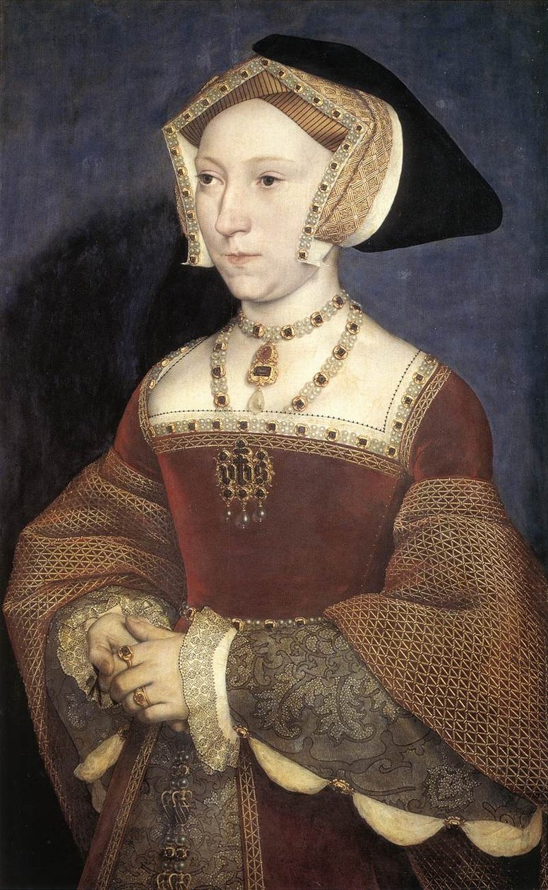 Portret van Jane Seymour, koningin van Engeland door Hans Holbein