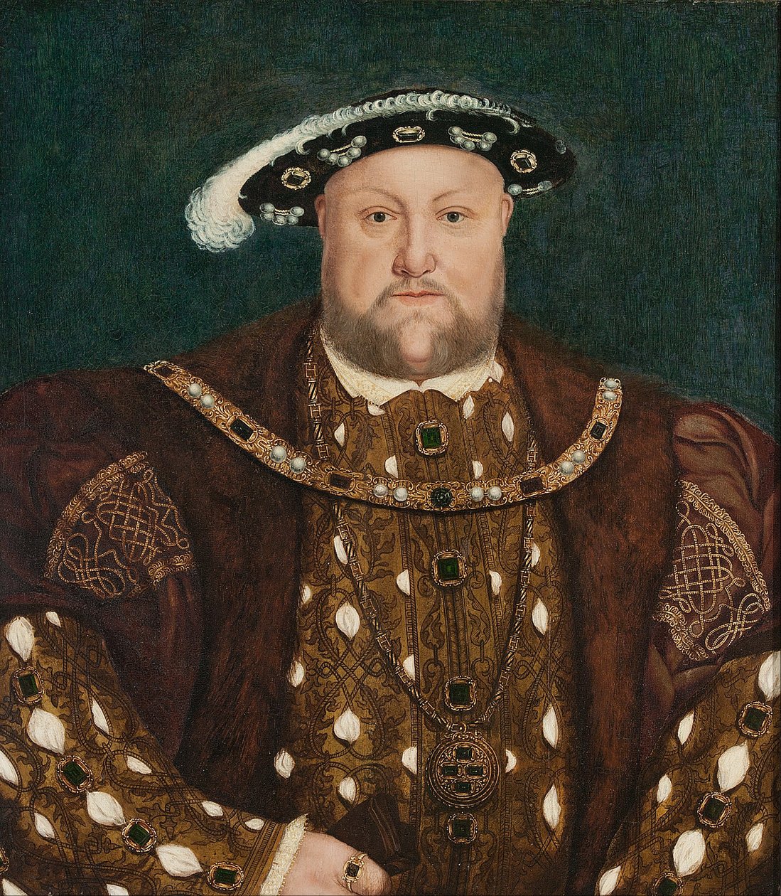 Koning Hendrik VIII door Hans Holbein der Jüngere