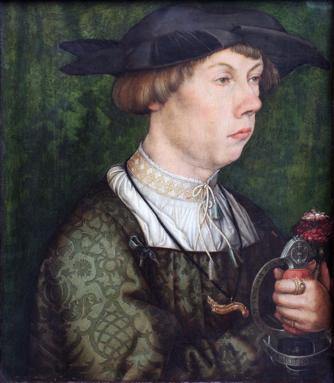 Portret van een lid van de Weiss-familie uit Augsburg door Hans Holbein the Elder