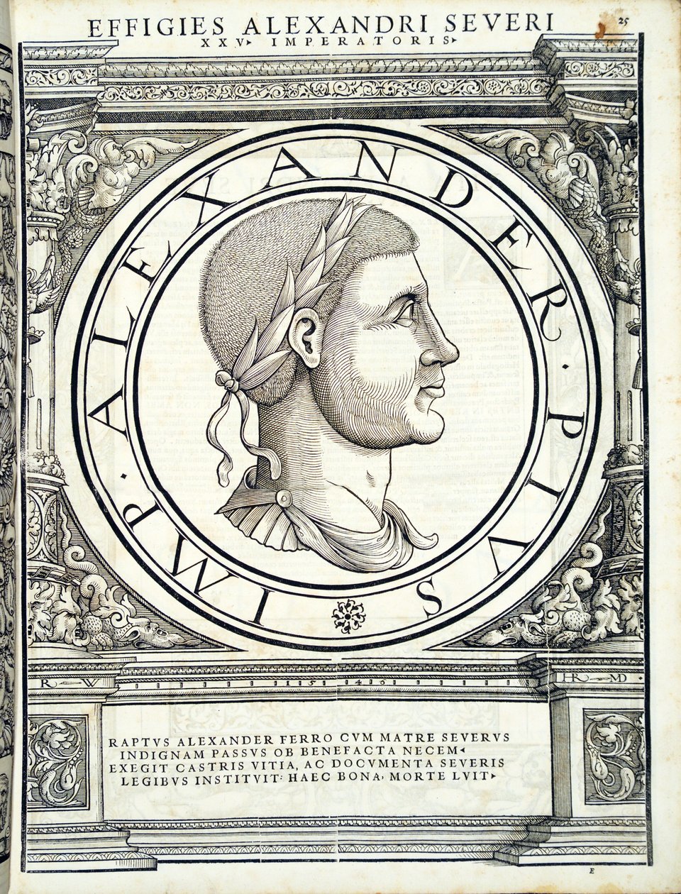 Alexander Severus, illustratie uit 