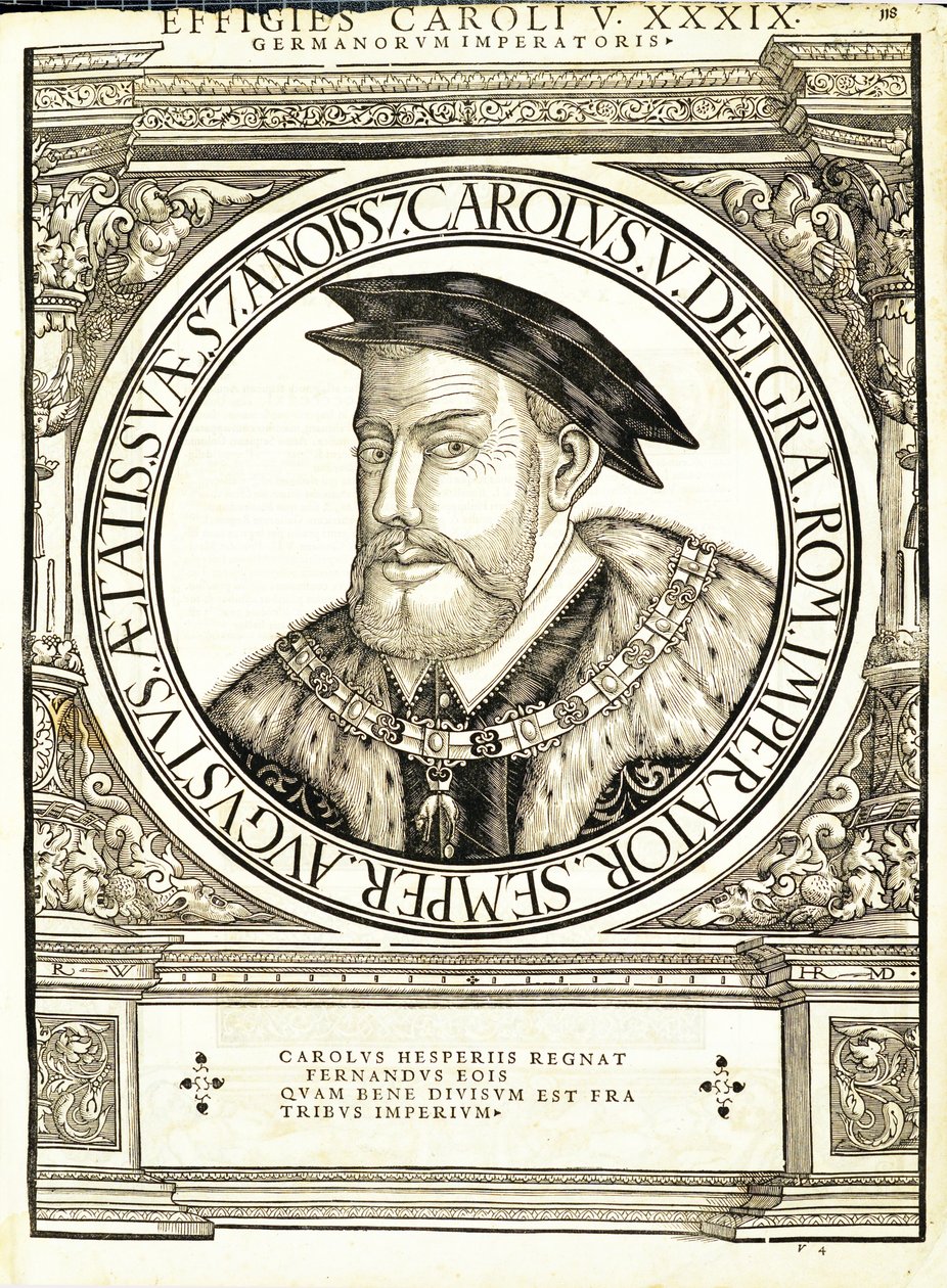 Carolus V, illustratie uit 