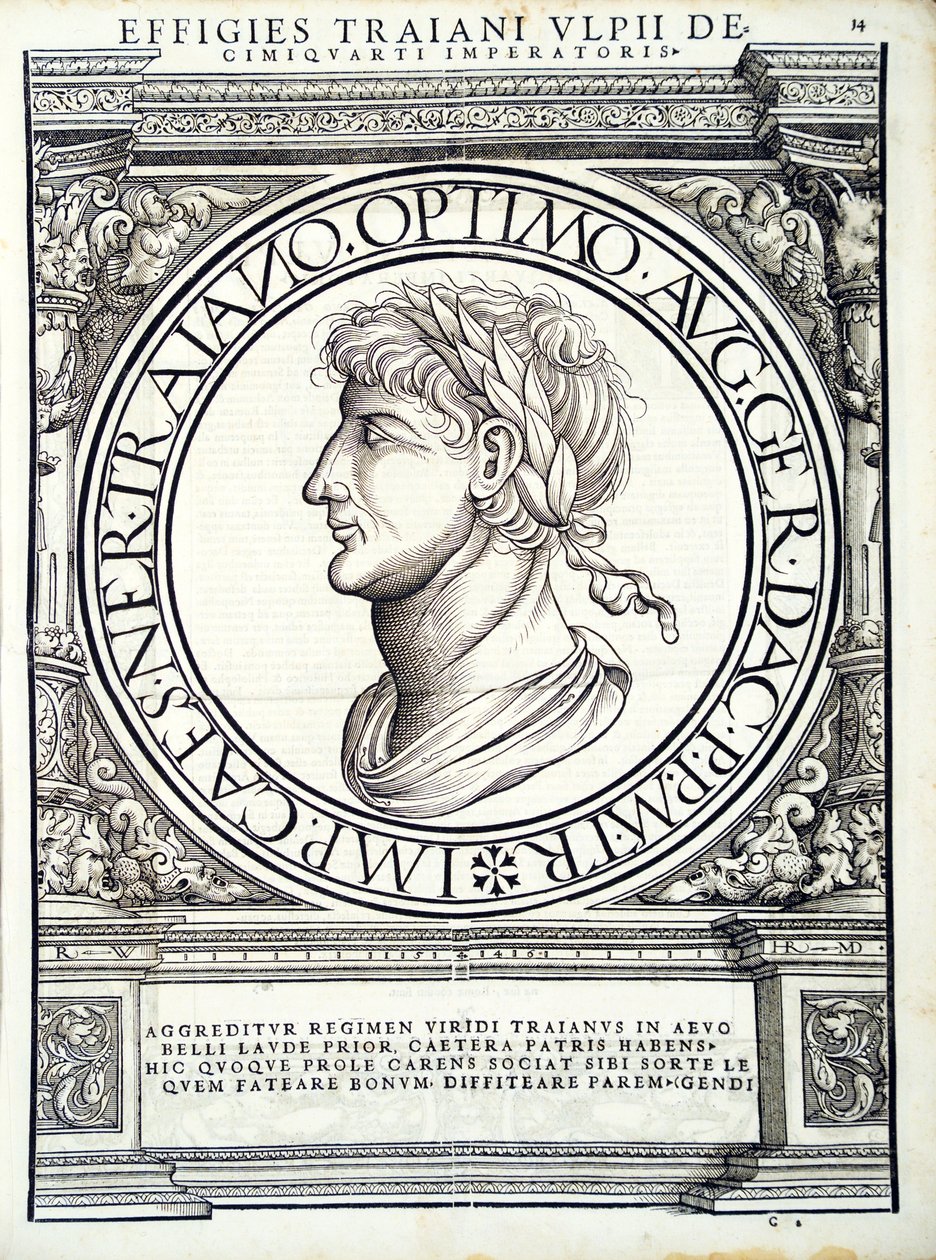 Traianus, illustratie uit 