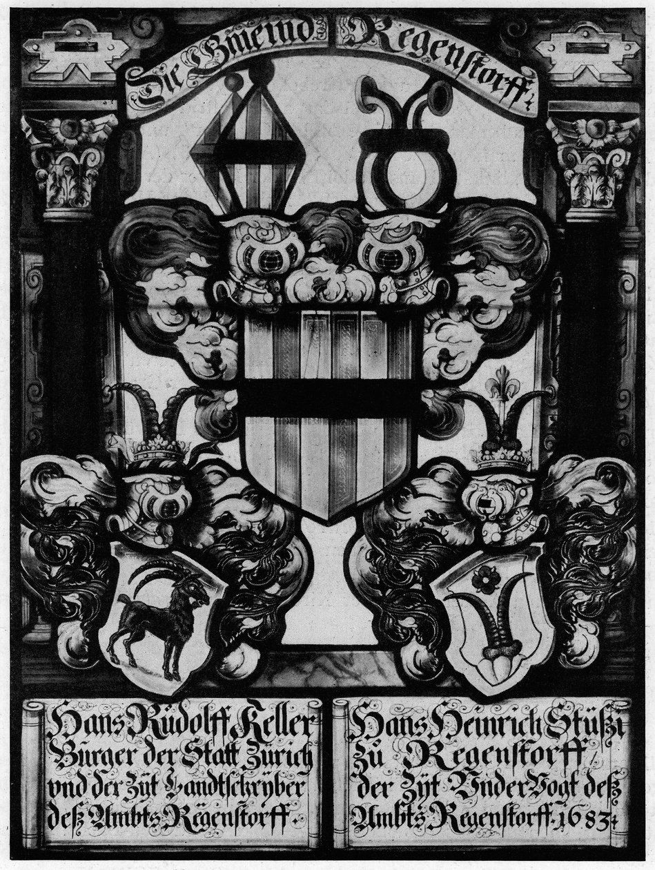 Wapenschild door Hans Wilhelm Wolf