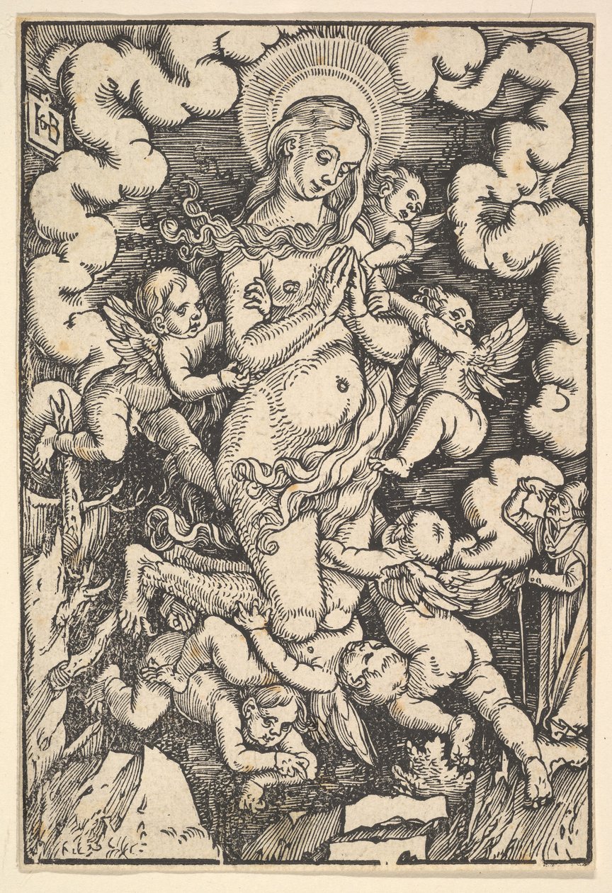 St. Maria Magdalena, ca. 1512 door Hans Baldung