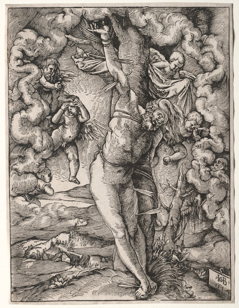 De Grote Sint-Sebastiaan, 1514 door Hans Baldung