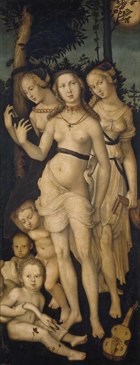 De Drie Gratiën door Hans Baldung