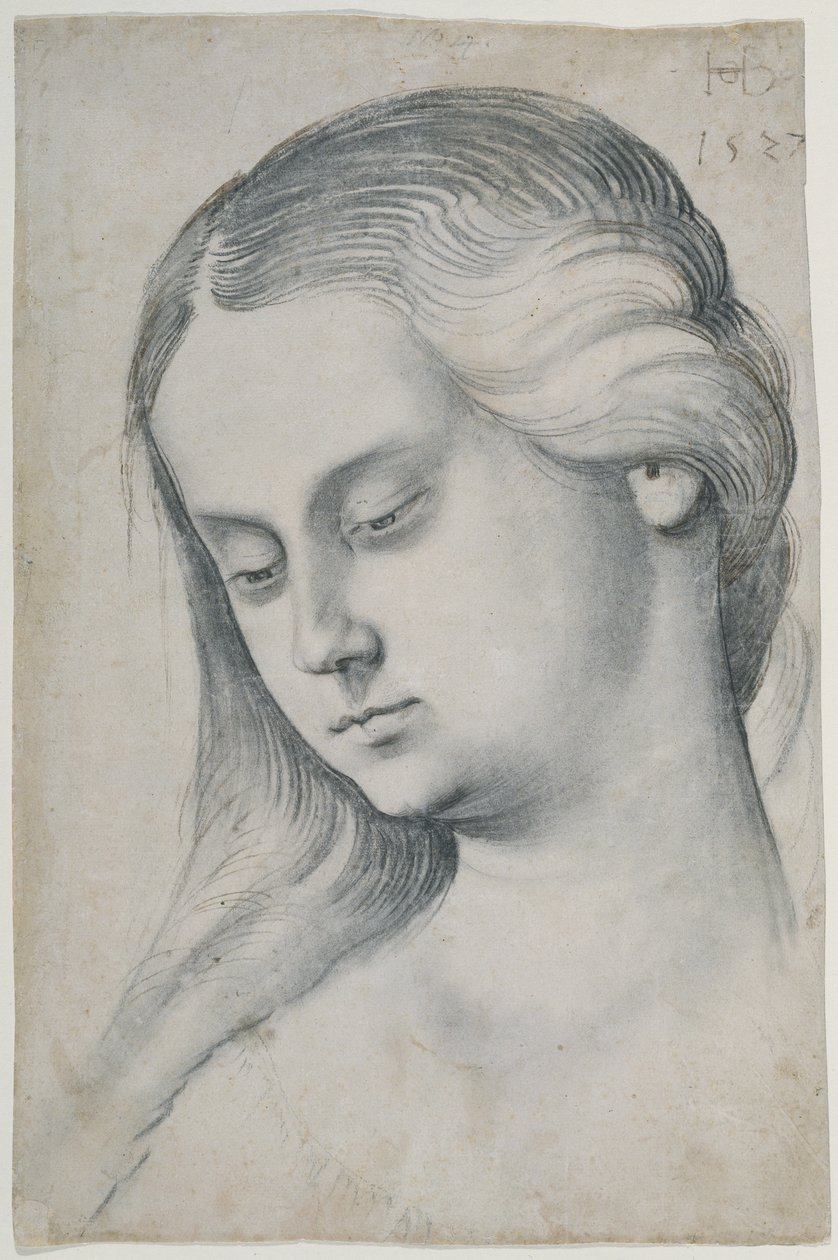 Buste van een vrouw door Hans Baldung Grien