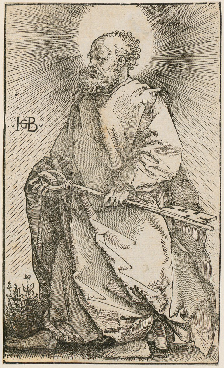Apostel Petrus door Hans Baldung Grien