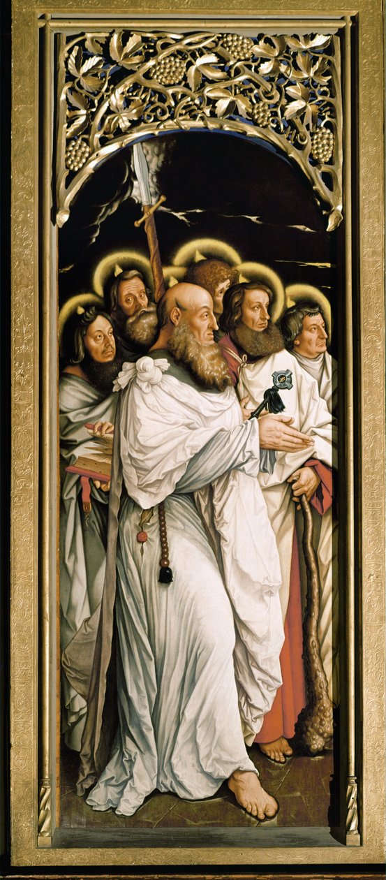 Apostelen en schenkers ... door Hans Baldung Grien