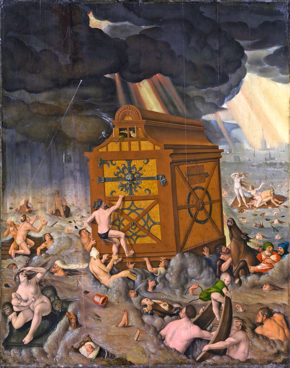 Duits: De Zondvloed door Hans Baldung Grien