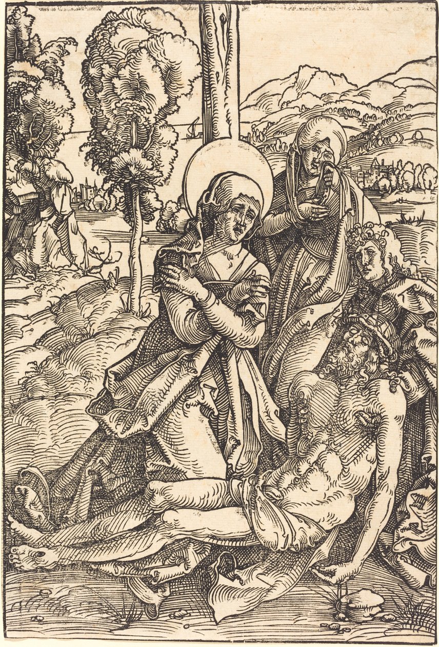 Klaagzang voor Christus door Hans Baldung Grien