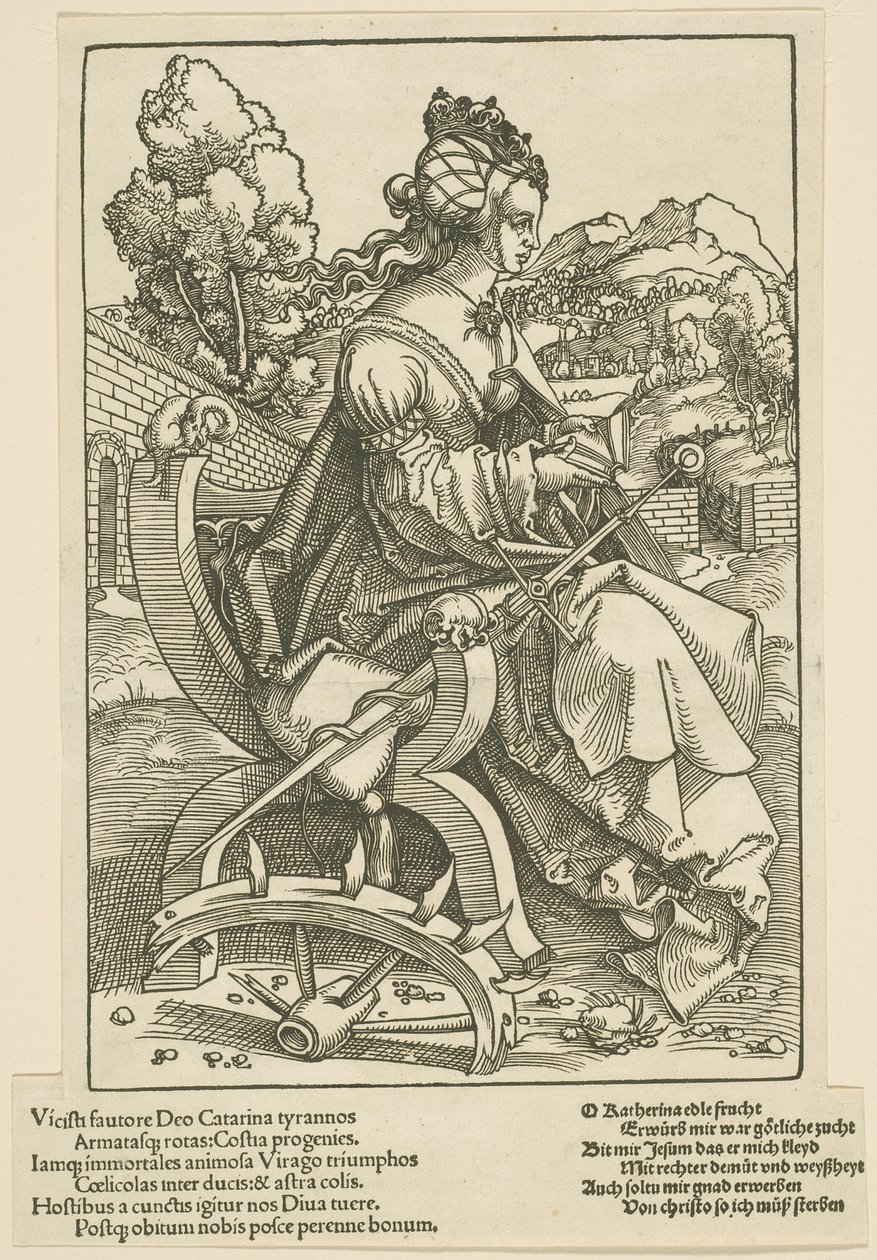 Heilige Catharina door Hans Baldung Grien