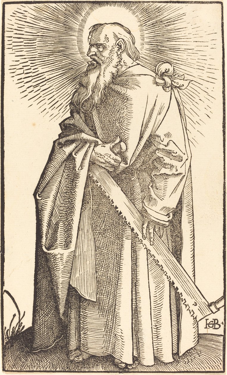 Sint Simon door Hans Baldung Grien