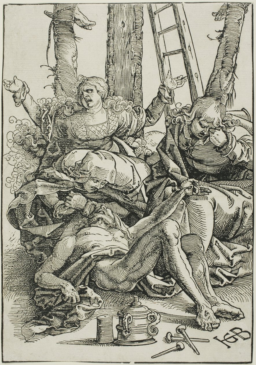 De Klaagzang door Hans Baldung Grien
