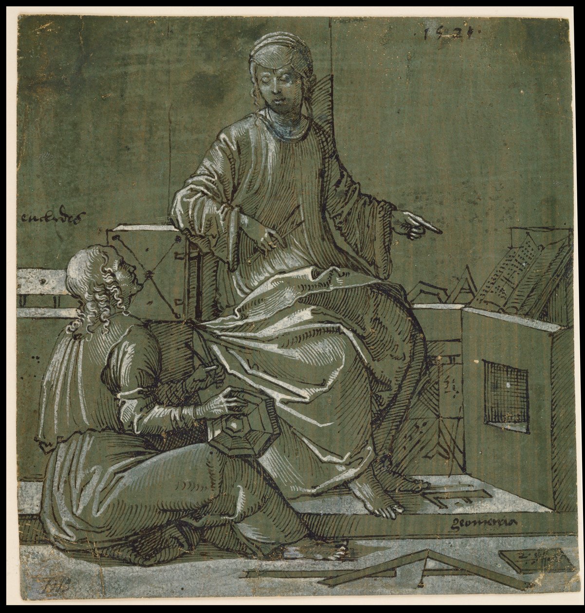 Euclides en de meetkunde door Hans Brosamer