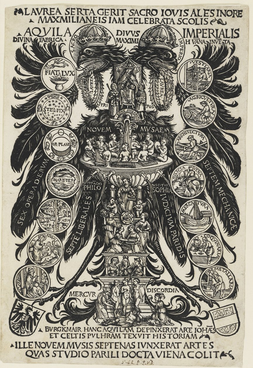 De Triomf van Keizer Maximiliaan door Hans Burgkmair