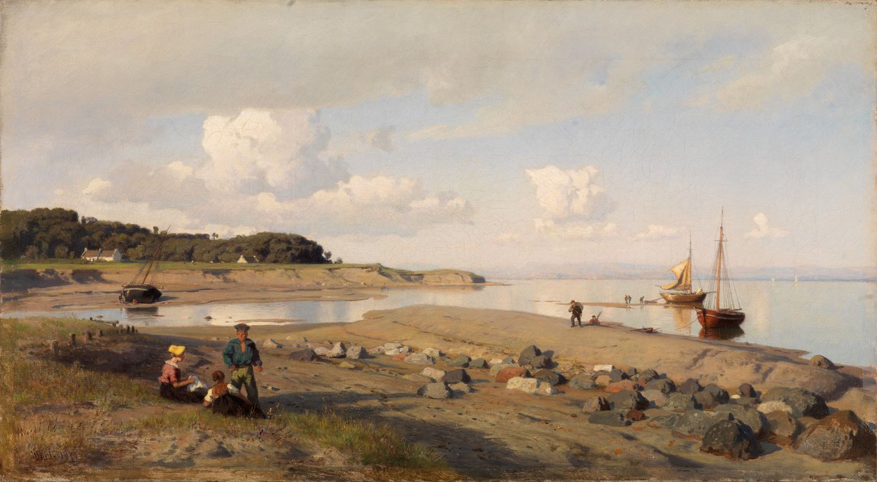 Schots kustlandschap door Hans Gude