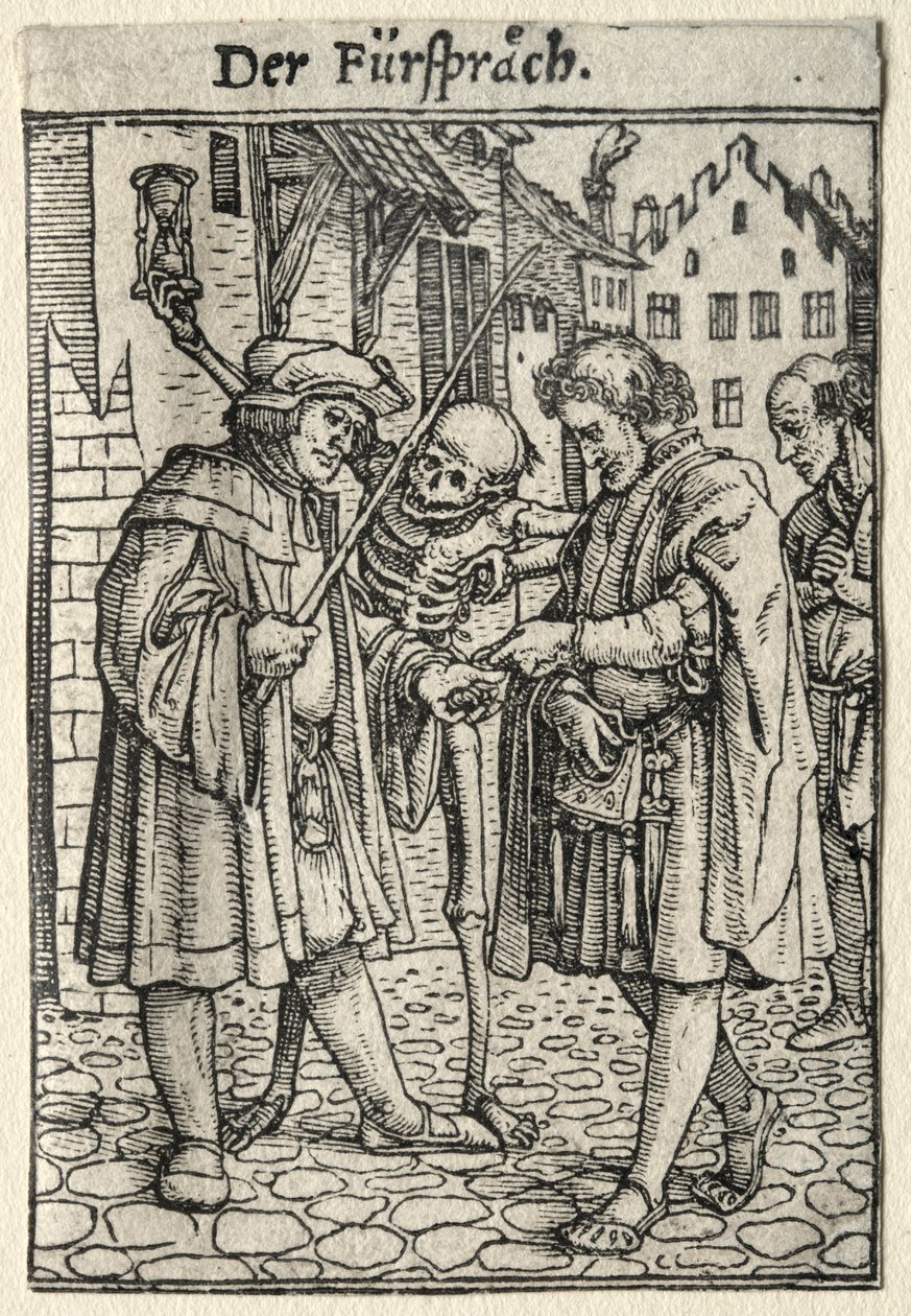 Dans van de Dood: De Advocaat door Hans Holbein