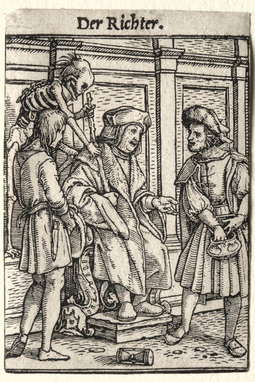 Dans van de Dood: De Rechter door Hans Holbein