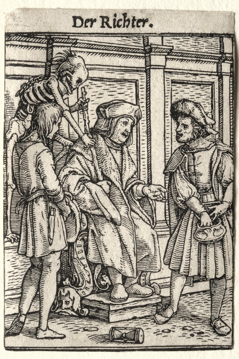 Dans van de Dood: De Rechter door Hans Holbein