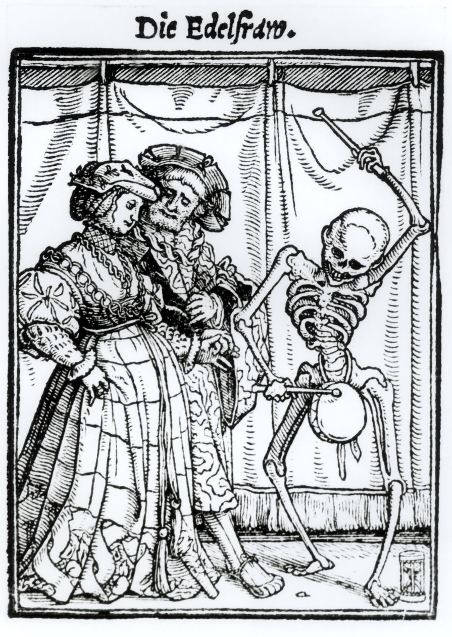 De dood en de edelvrouw, uit 