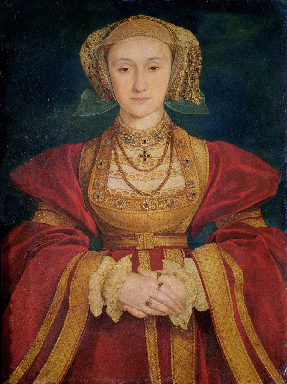 Portret van Anna van Kleef (1515-57) 1539 door Hans Holbein der Jüngere