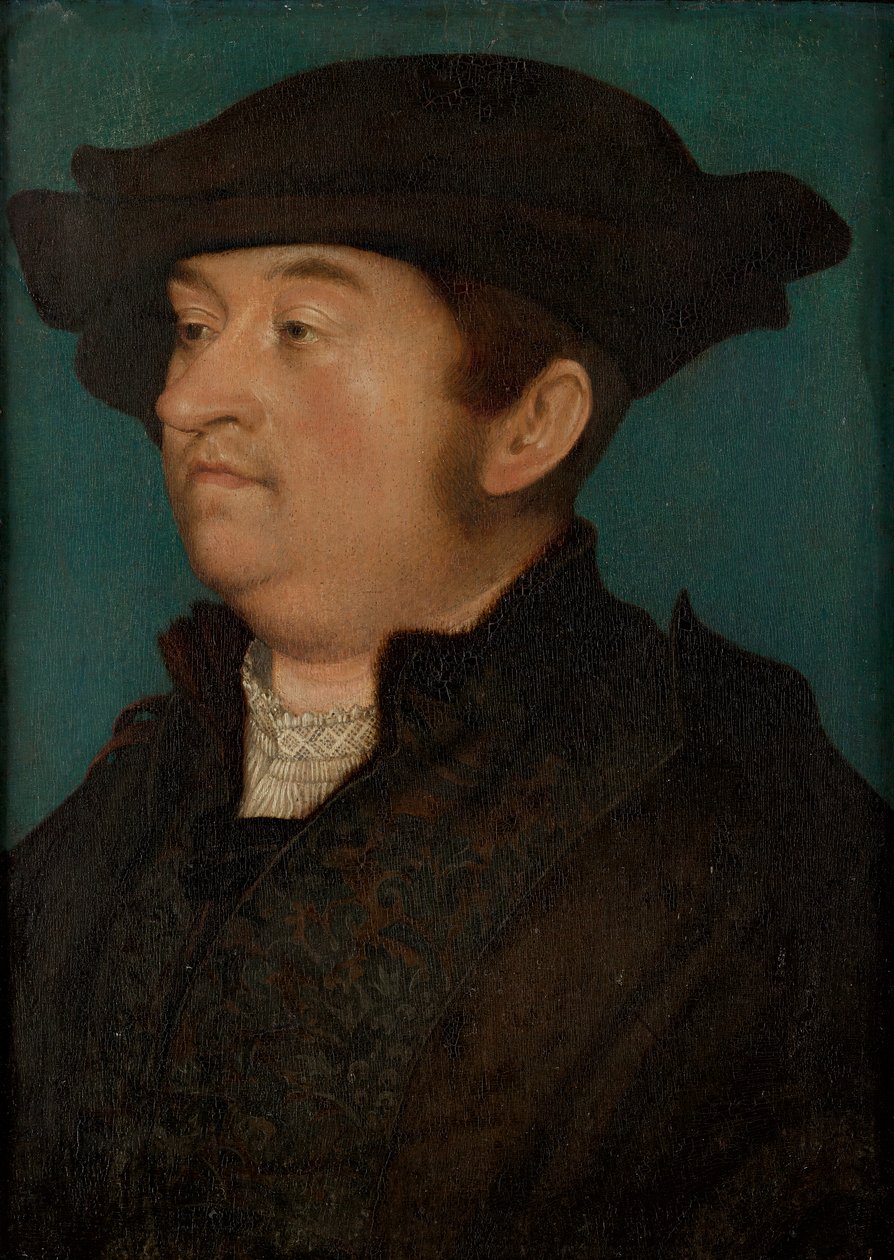 Portret van een man door Hans Holbein the Elder