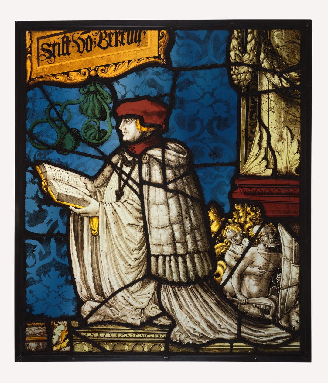Ein Prämonstratenserkanoniker door Hans Holbein the Younger