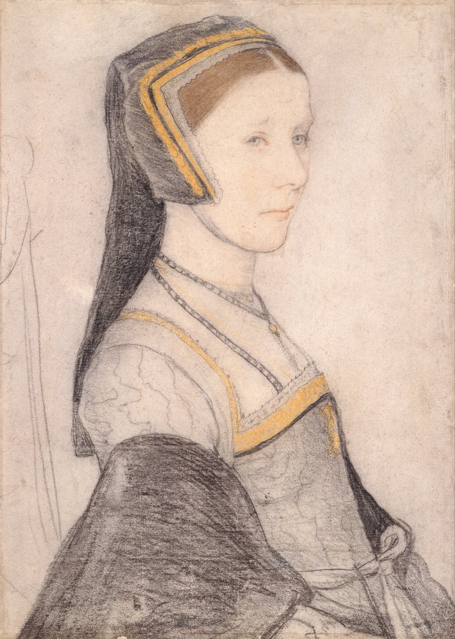 Anne Cresacre (ca.1511-77) door Hans Holbein the Younger