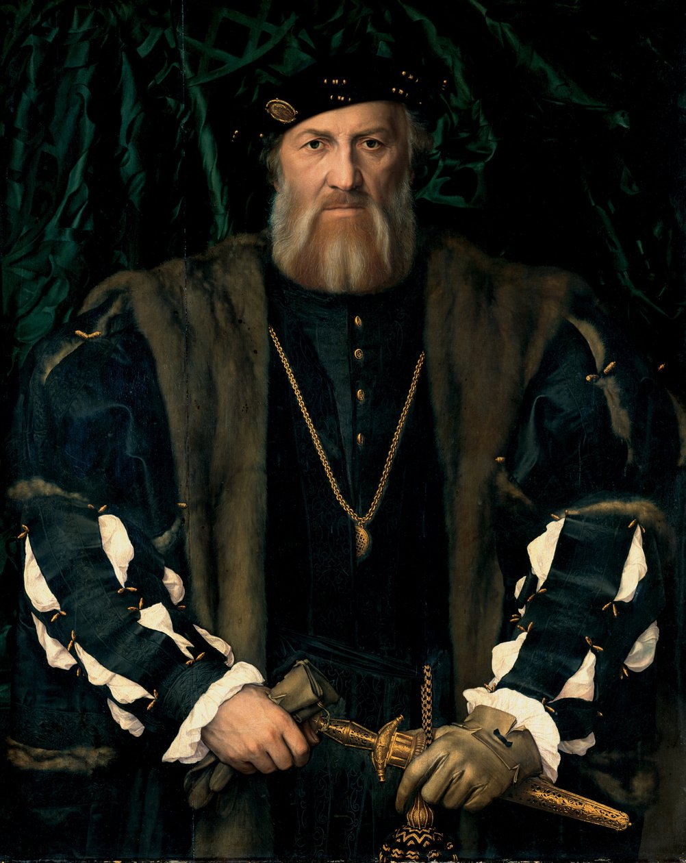 Frans: Charles de Solier, Sieur de Morette (1480-1552) Charles de Solier, Sieur de Morette door Hans Holbein the Younger