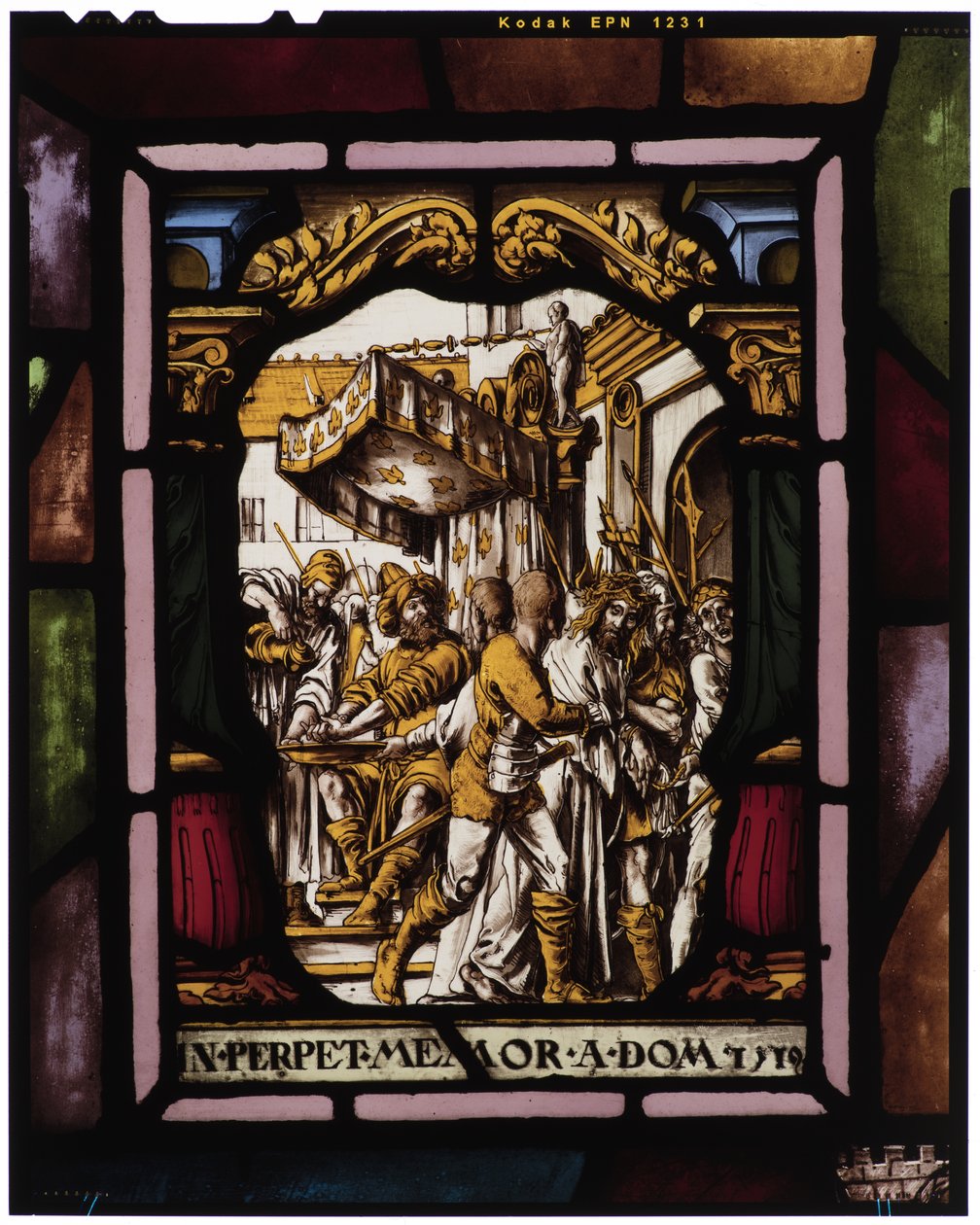 Christus Veroordeeld door Pilatus door Hans Holbein der Jüngere