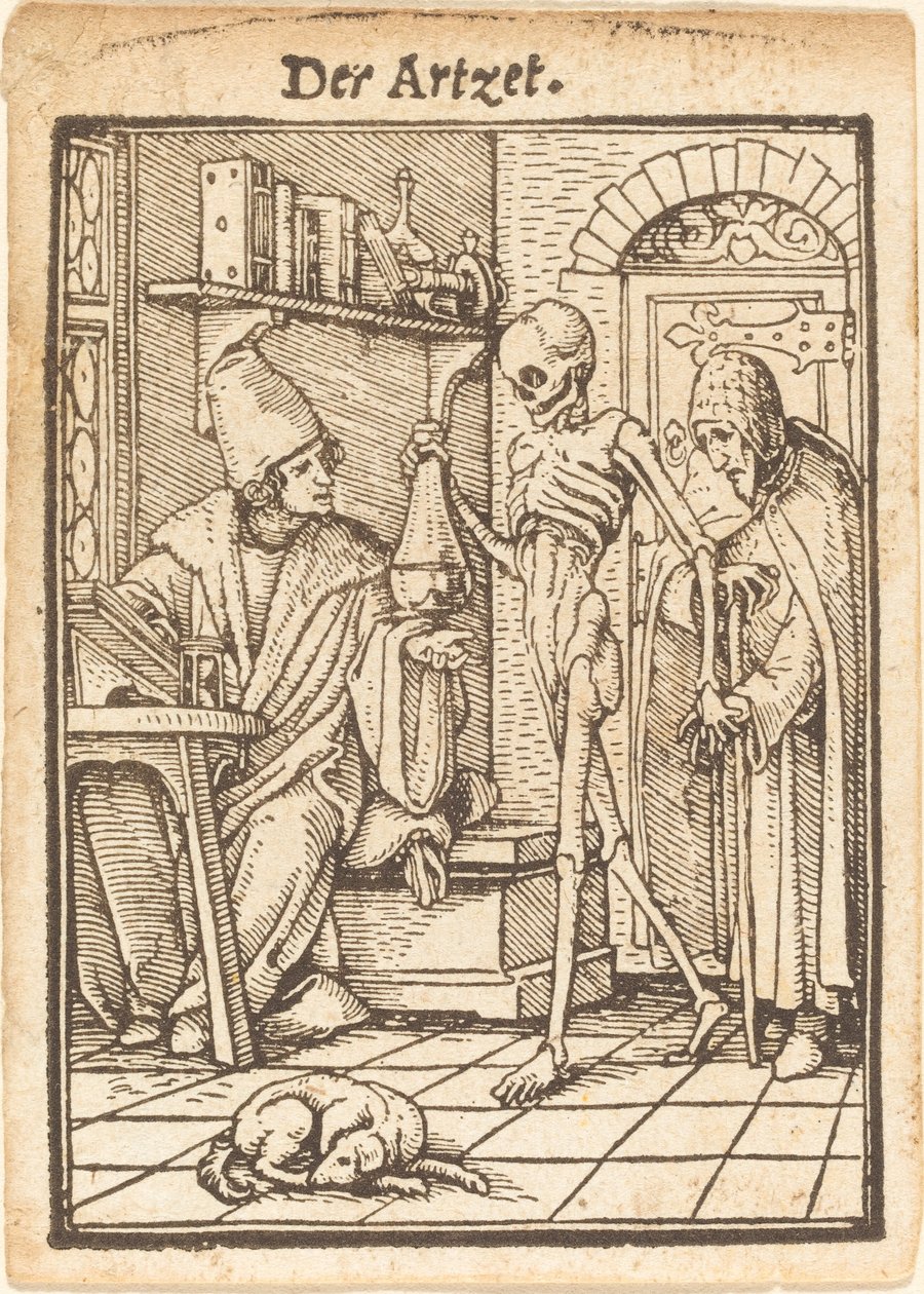 Der Artzet door Hans Holbein der Jüngere