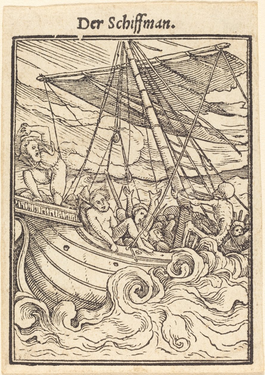 De Schipper door Hans Holbein der Jüngere