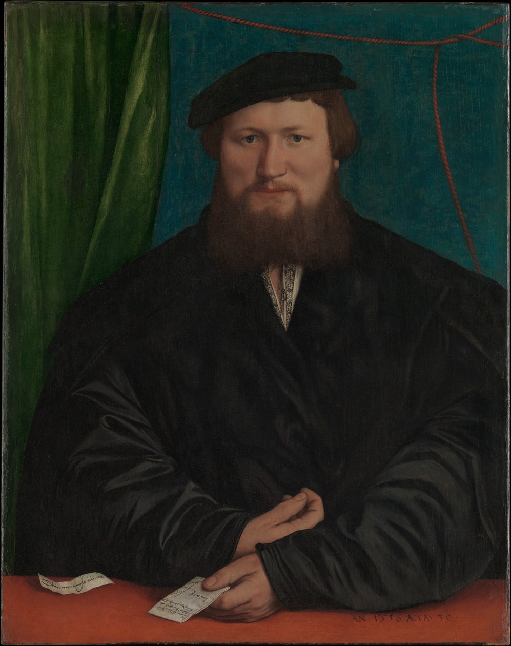 Derick Berck uit Keulen door Hans Holbein the Younger