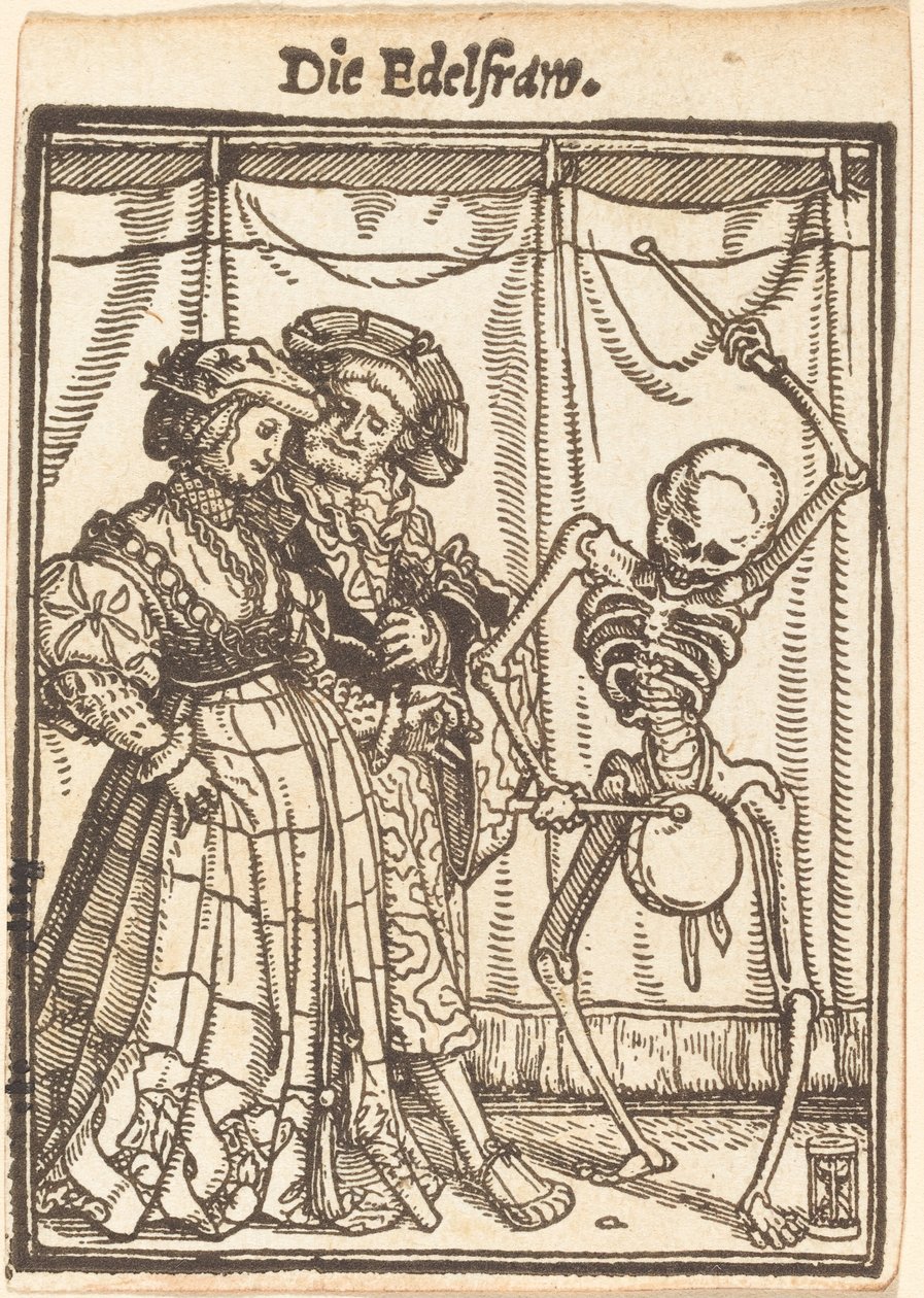 De edelvrouwe door Hans Holbein the Younger