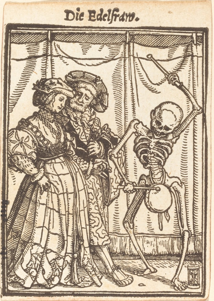 De Edeldame door Hans Holbein der Jüngere