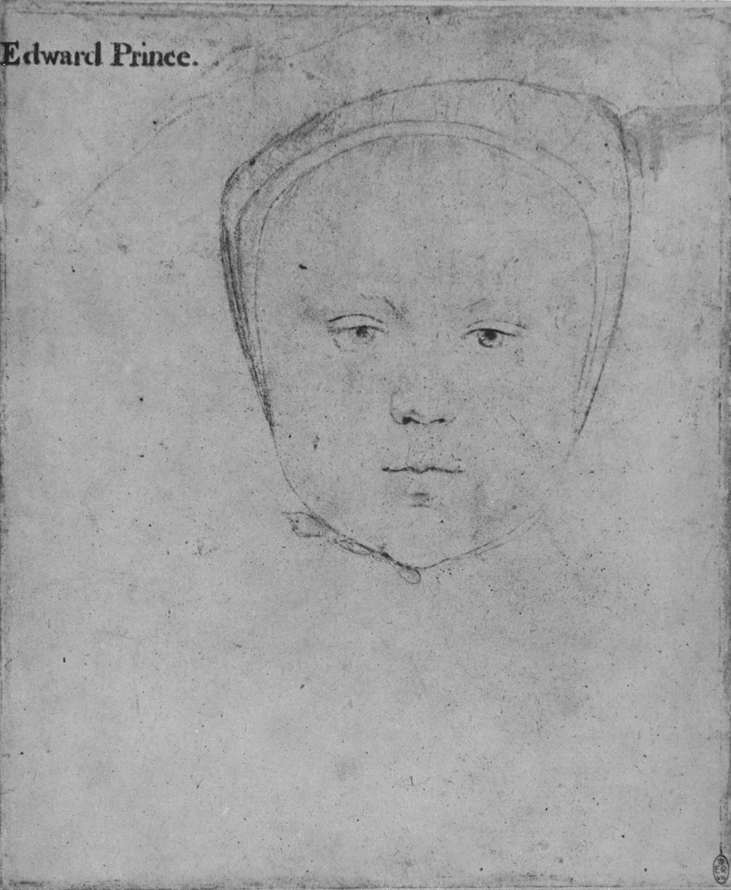 Edward, Prins van Wales door Hans Holbein der Jüngere
