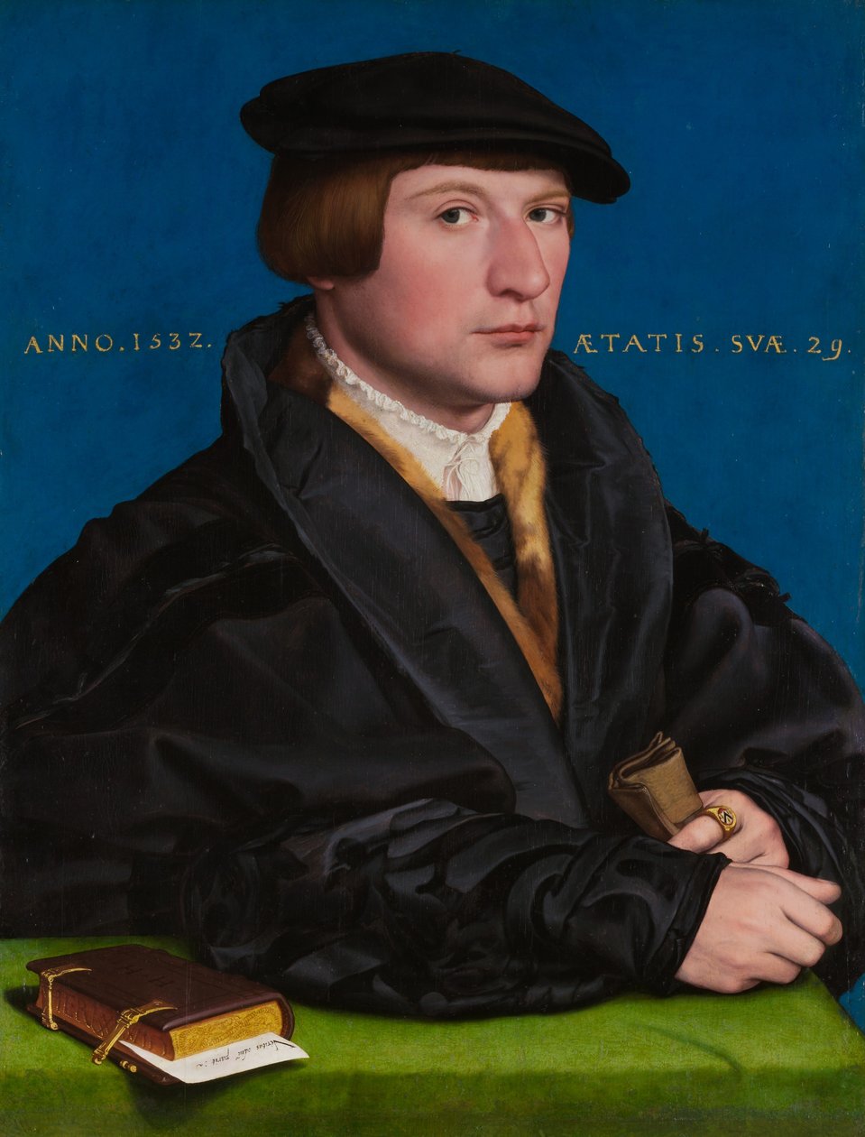Hermann von Wedigh III stierf 1560, 1532 door Hans Holbein der Jüngere
