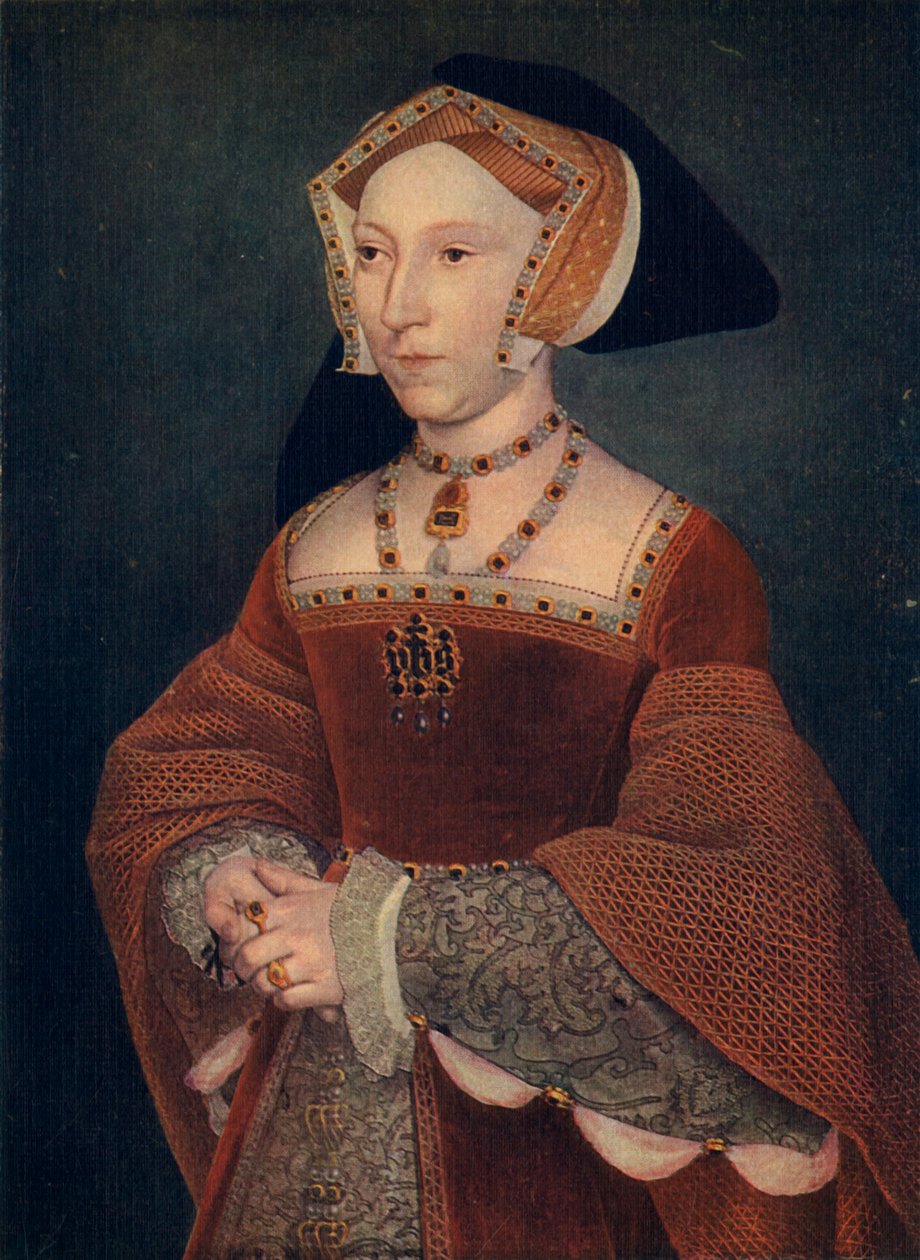 Jane Seymour, 1536-1537, 1909 door Hans Holbein der Jüngere