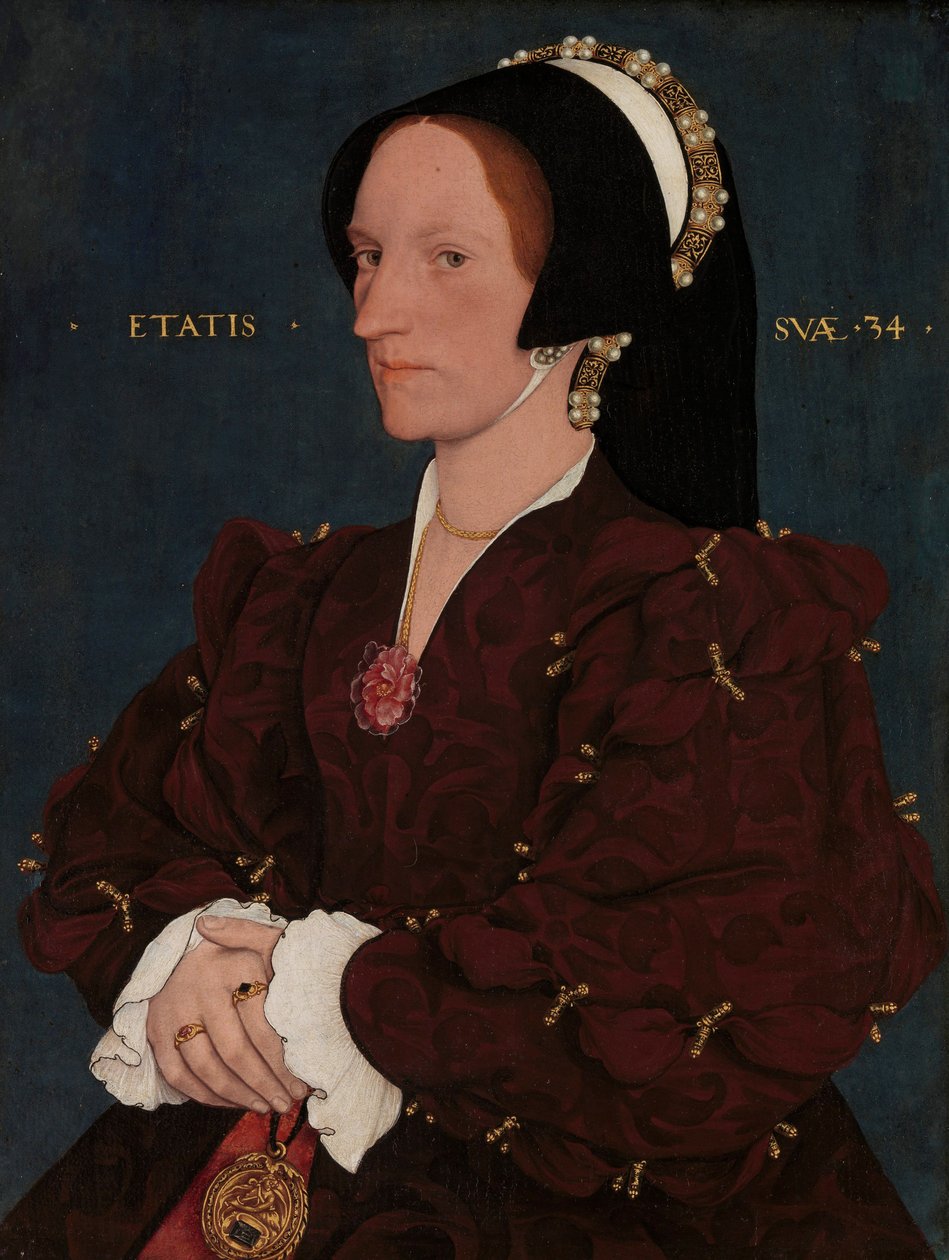 Lady Lee, begin jaren 1540 door Hans Holbein der Jüngere