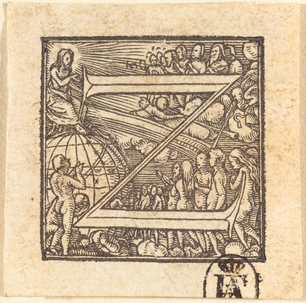 Letter Z door Hans Holbein der Jüngere