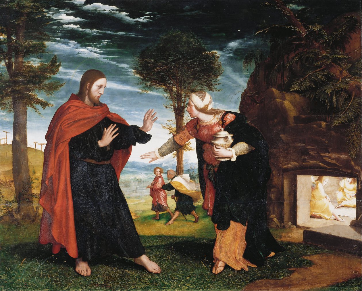 Noli Me Tangere door Hans Holbein the Younger