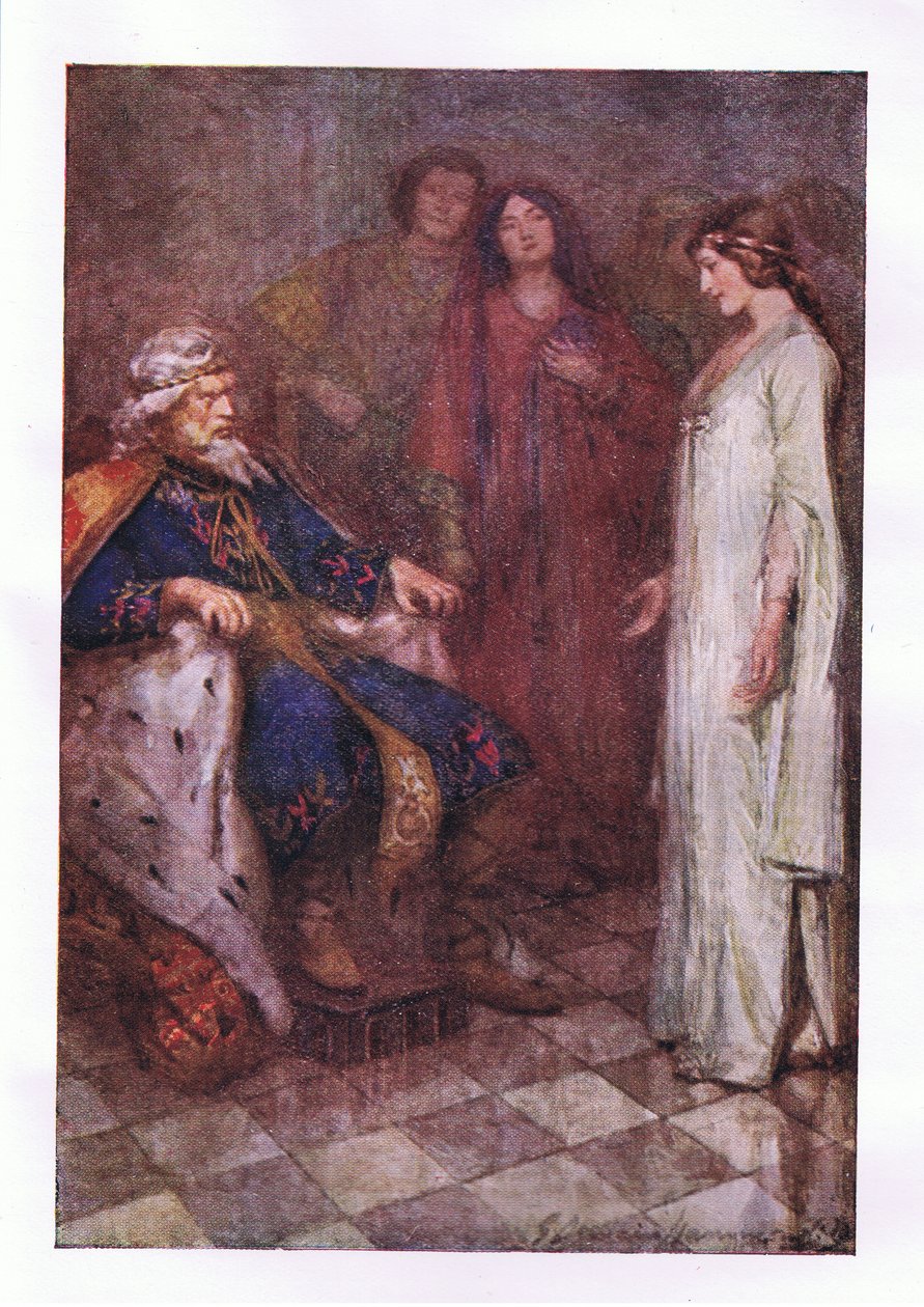 Niets mijn Heer, uit De Volledige Werken van Shakespeare gepubliceerd door George Harrap & Co Ltd, 1920s door Hans Holbein der Jüngere