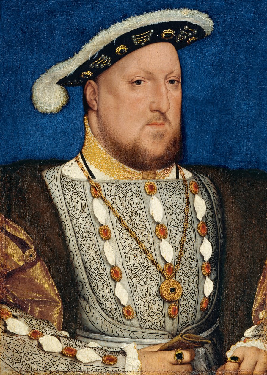 Portret van Hendrik VIII (1491-1547) door Hans Holbein the Younger