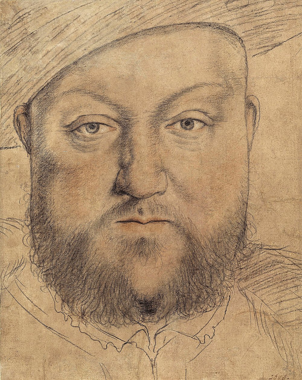Portret van koning Hendrik VIII van Engeland door Hans Holbein der Jüngere