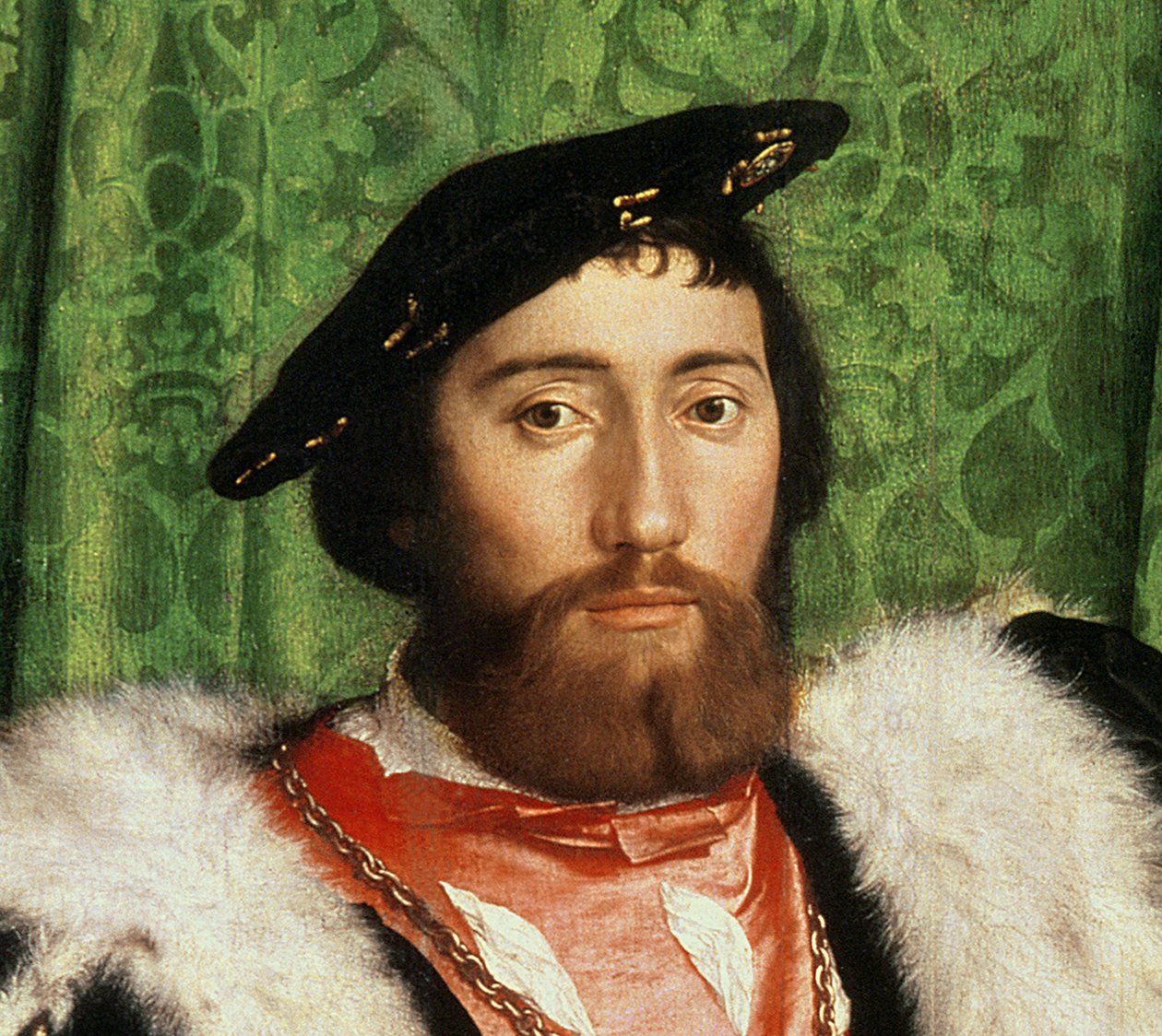 De Ambassadeurs, 1533 (detail) door Hans Holbein der Jüngere