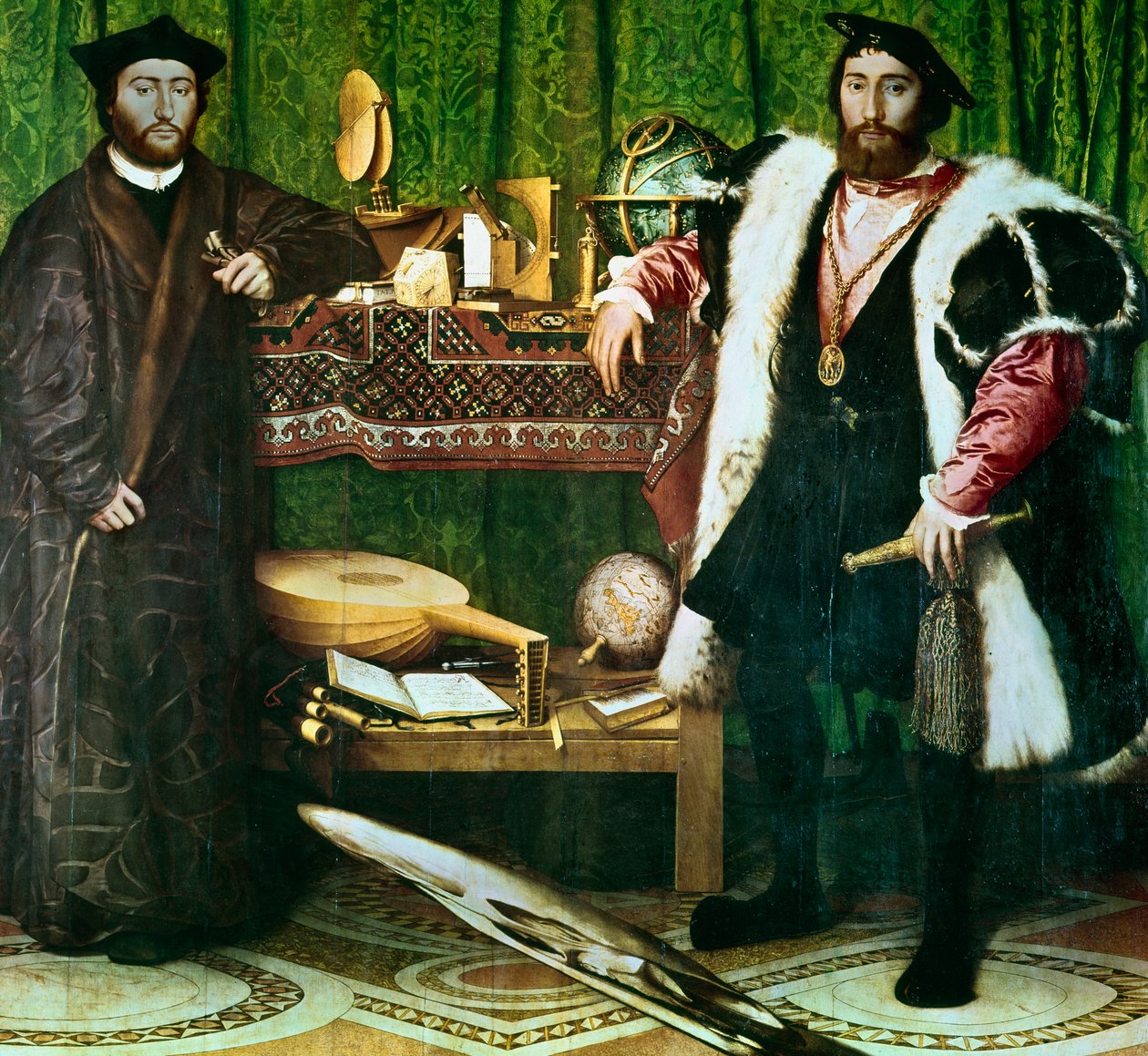 De Ambassadeurs door Hans Holbein der Jüngere