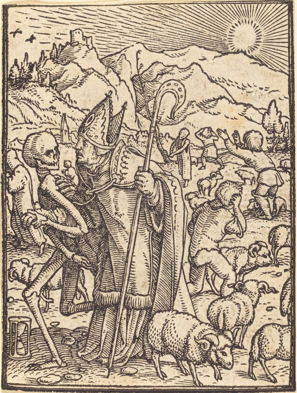 De Bisschop door Hans Holbein der Jüngere