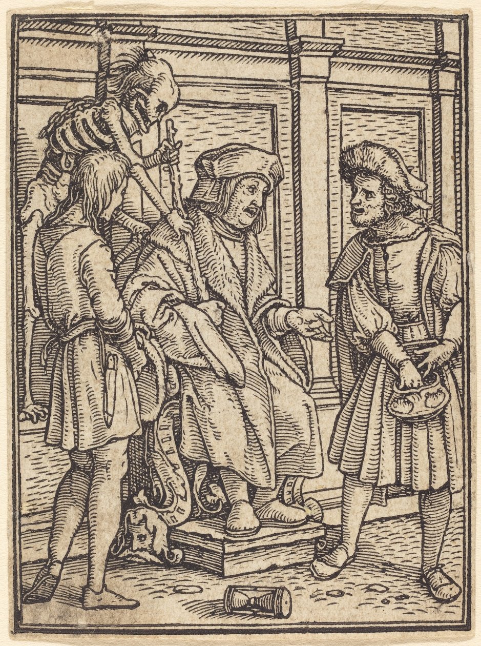 De rechter door Hans Holbein the Younger