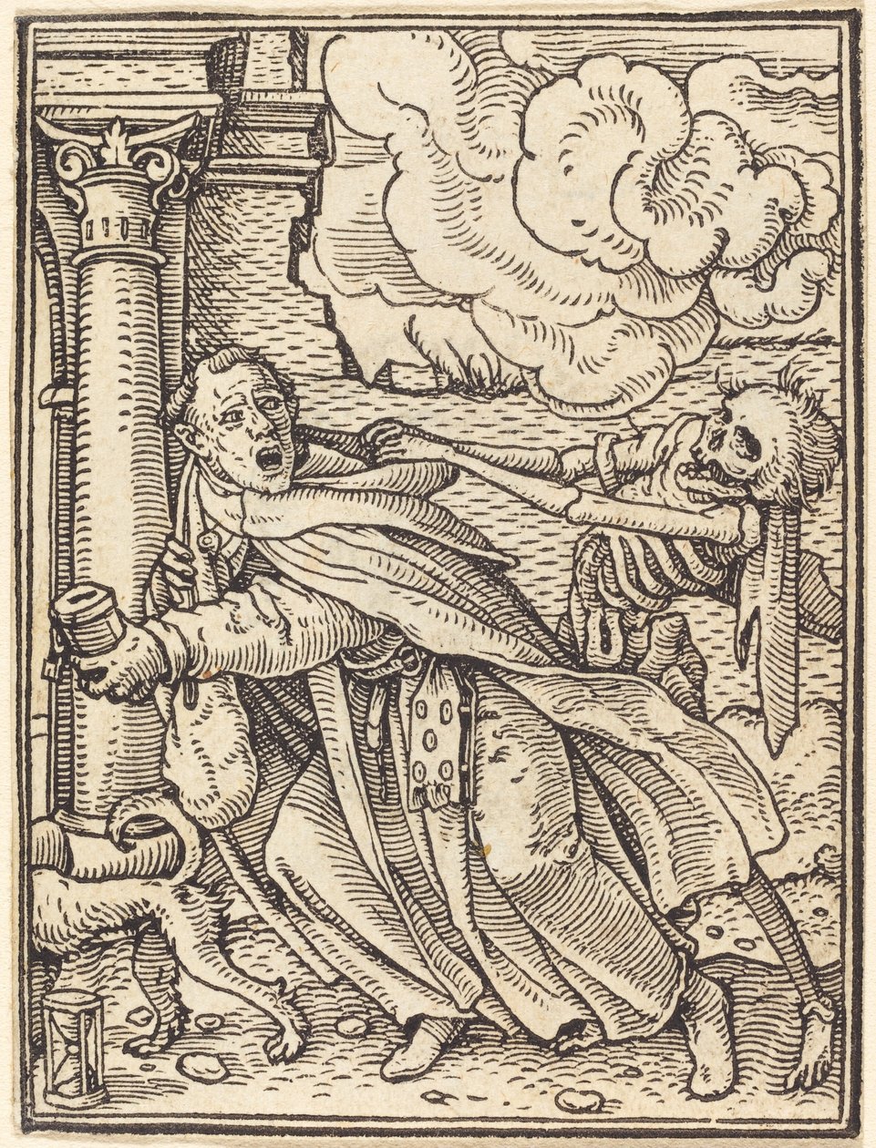 De bedelmonnik door Hans Holbein the Younger